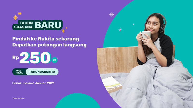 Promo Rukita Januari 2021 - Tahun Baru